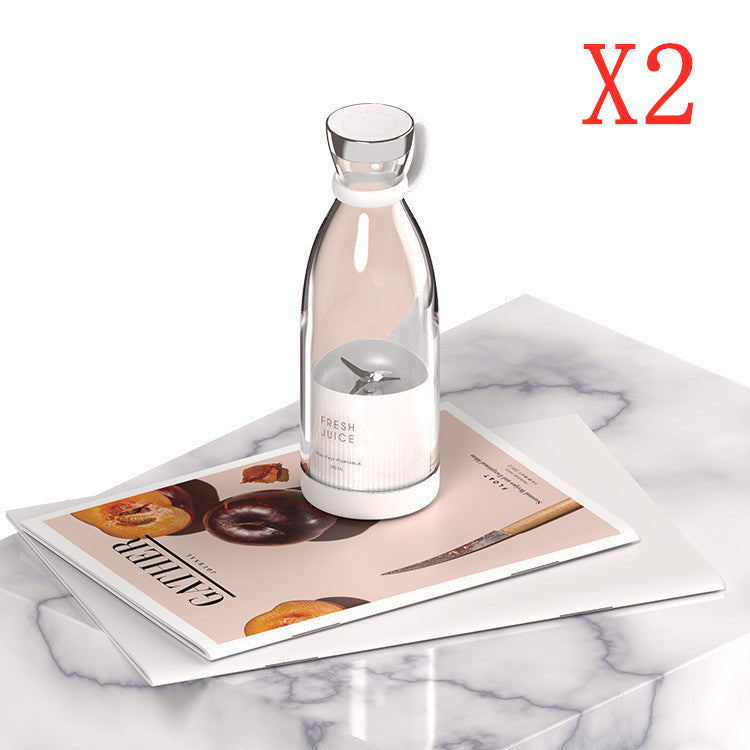 350ML Portable Electric Juicer Blender β USB Rechargeable Smoothie Maker Cup