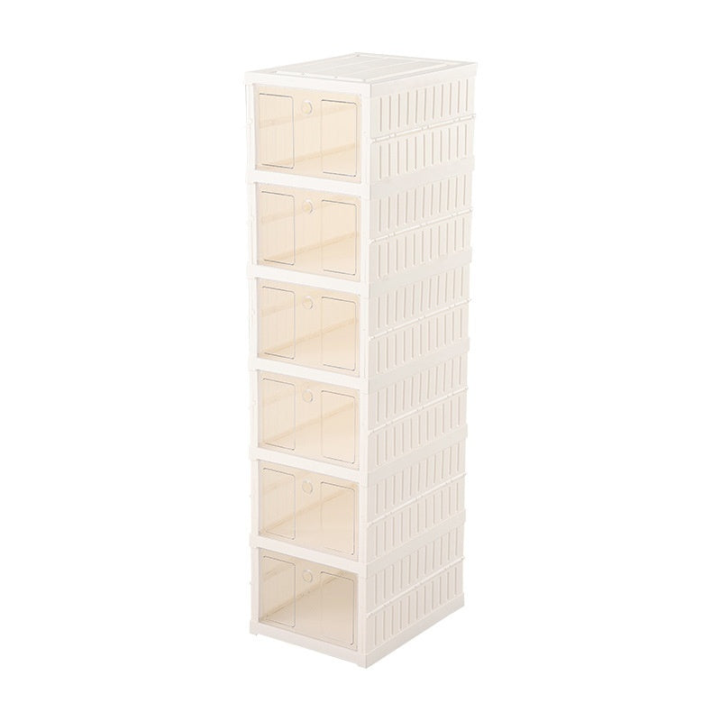 Foldable Multi-Layer Shoe Rack – Space-Saving Storage Organizer