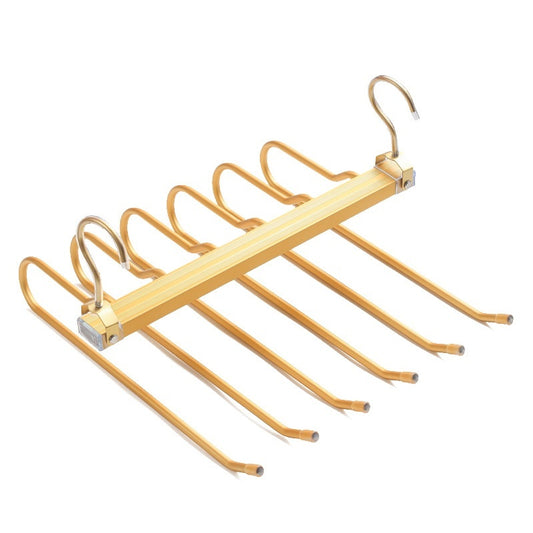 Foldable Multi-Layer Pants Hanger – Space-Saving Closet Organizer