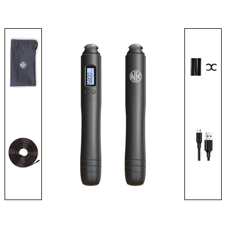 Smart Bluetooth Adjustable Skipping Rope – Electronic Fitness Counter with Mobile App & USB Recharge