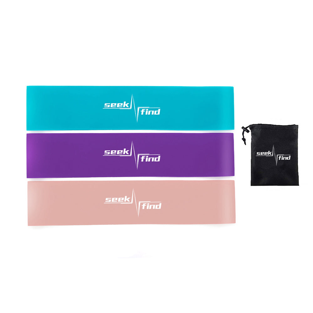 Resistance Band Set for Yoga & Home Workouts – Non-Slip Fitness Bands (Army Green / Khaki)