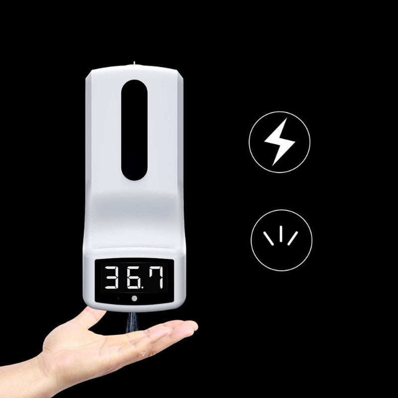 Automatic Induction Soap Dispenser – Touchless Infrared Temperature Measuring Disinfection Dispenser