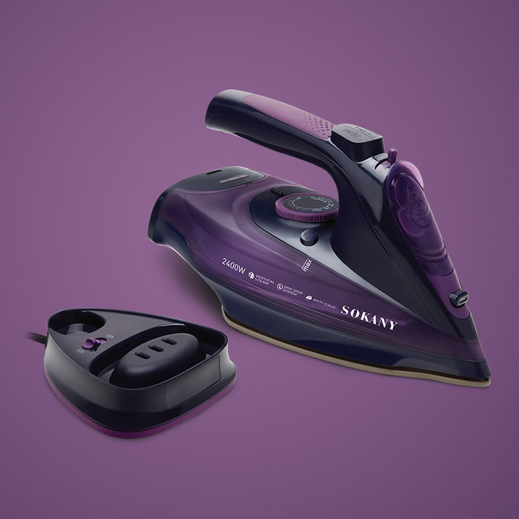 Steam Iron – 5-Speed Cordless Portable Clothes Steamer with Ceramic Soleplate