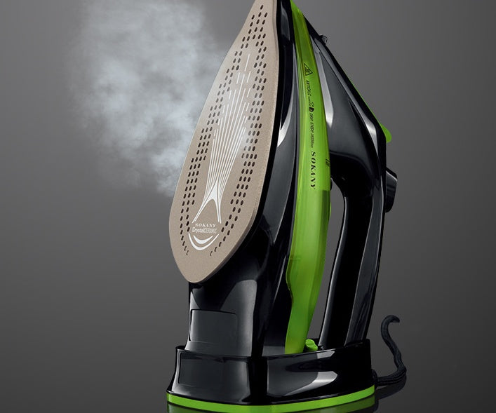 Steam Iron – 5-Speed Cordless Portable Clothes Steamer with Ceramic Soleplate