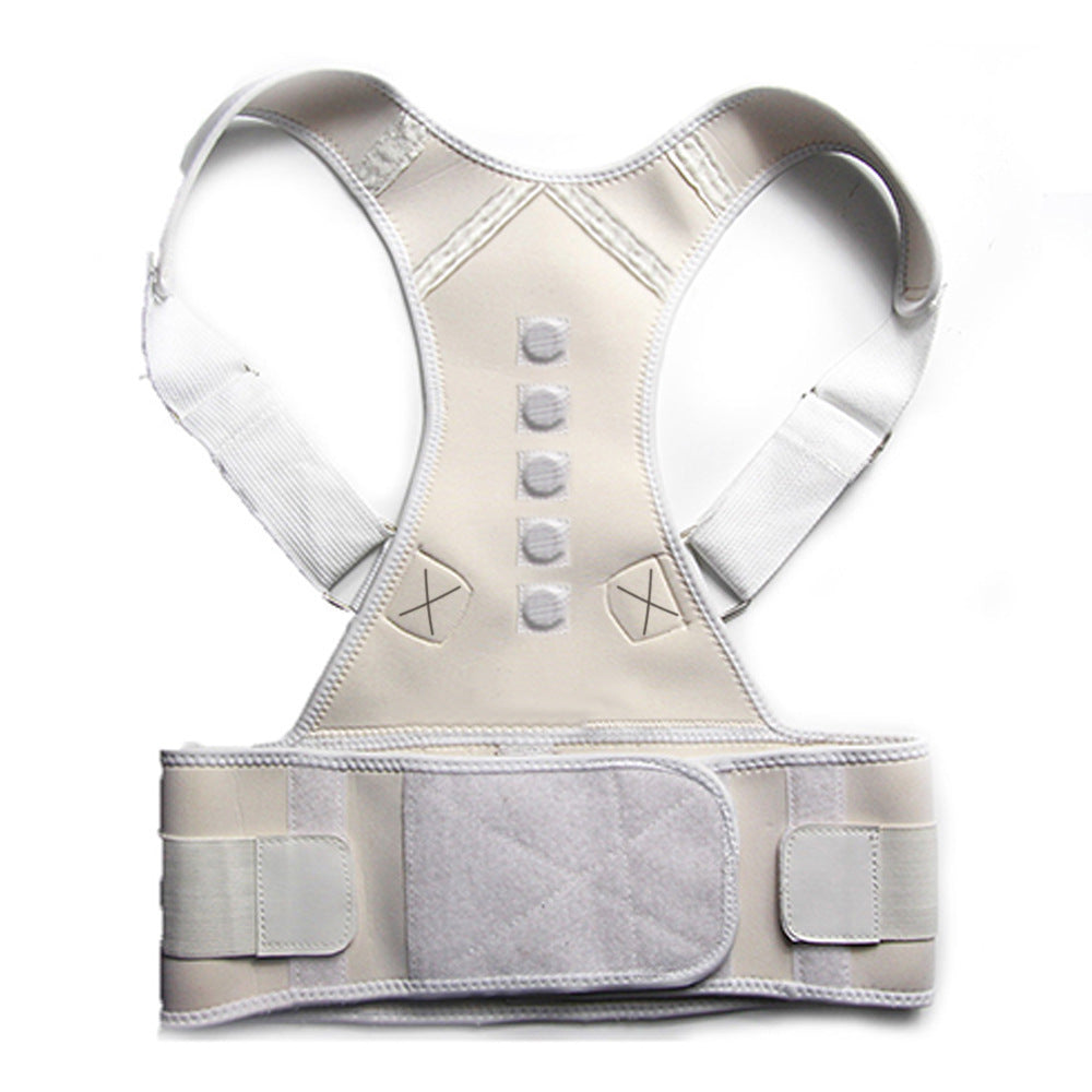 Adjustable Magnetic Posture Corrector – Back & Lumbar Support Brace for Men & Women
