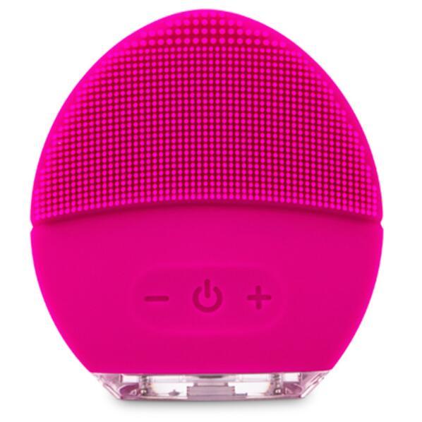 Electric Facial Cleansing Brush – Portable Deep Pore Exfoliating & Massage Tool