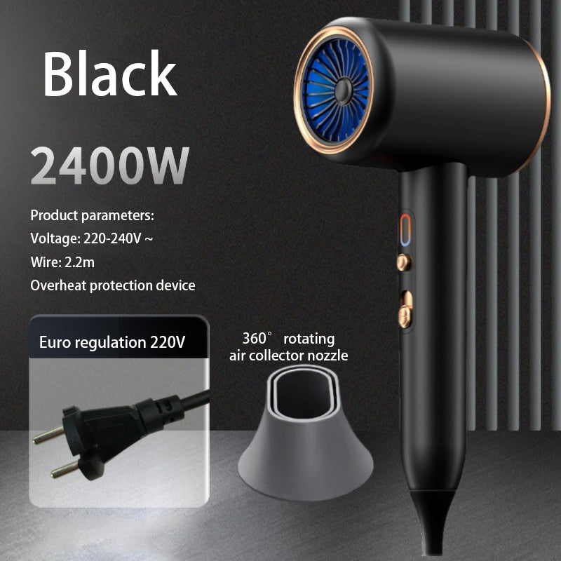 F33 Professional Hair Dryer 2400W – Hot & Cold Wind Ionic Salon Blow Dryer
