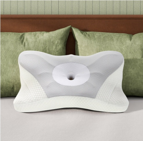Ergonomic Memory Foam Cervical Neck Pillow – Cooling Support