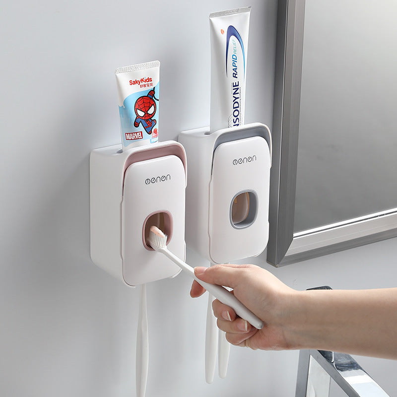 Automatic Toothpaste Dispenser – Hands-Free Wall-Mounted Toothpaste Squeezer
