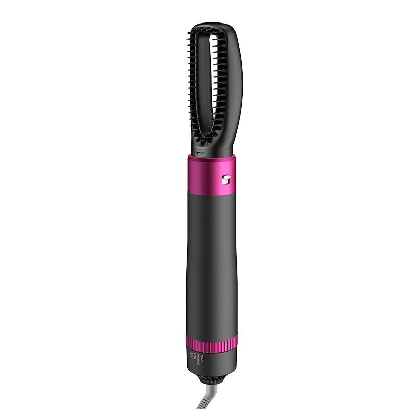 Professional 5-in-1 Hair Dryer & Styling Brush – Dryer, Straightener & Automatic Curler