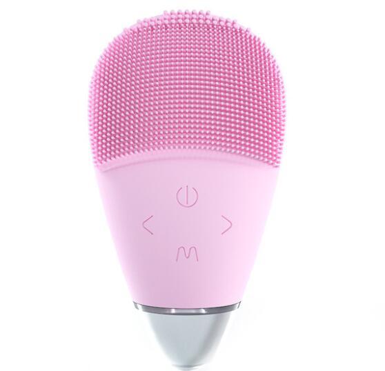 Electric Facial Cleansing Brush – Portable Deep Pore Exfoliating & Massage Tool