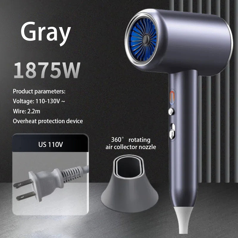 F33 Professional Hair Dryer 2400W – Hot & Cold Wind Ionic Salon Blow Dryer
