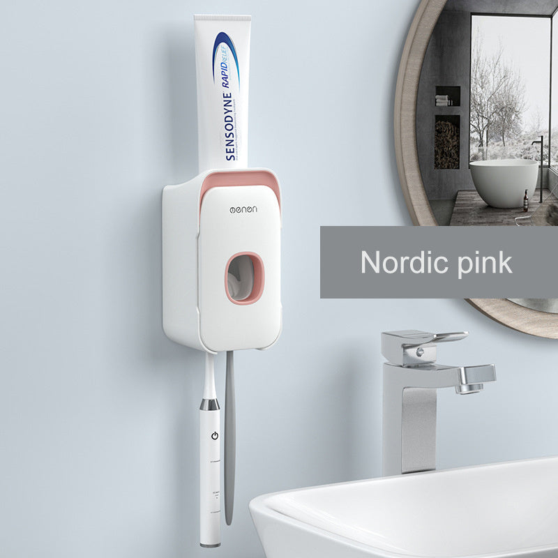 Automatic Toothpaste Dispenser – Hands-Free Wall-Mounted Toothpaste Squeezer