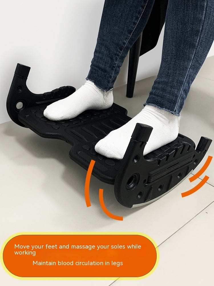 Ergonomic Footrest Cushion – Under Desk Footstool & Pedal for Office Comfort & Posture Support
