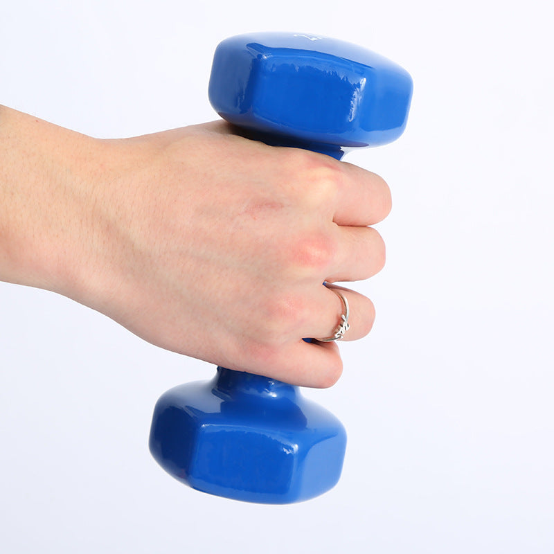 Color Fitness Dumbbells – Non-Slip Neoprene Hand Weights (0.5 kg – 5 kg)