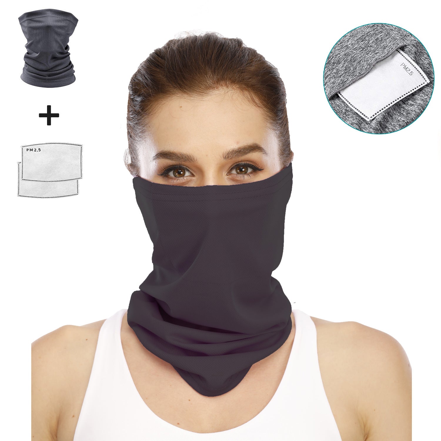 Ice Silk Riding Mask – Breathable Sports Scarf for Cycling, Fishing & Sun Protection