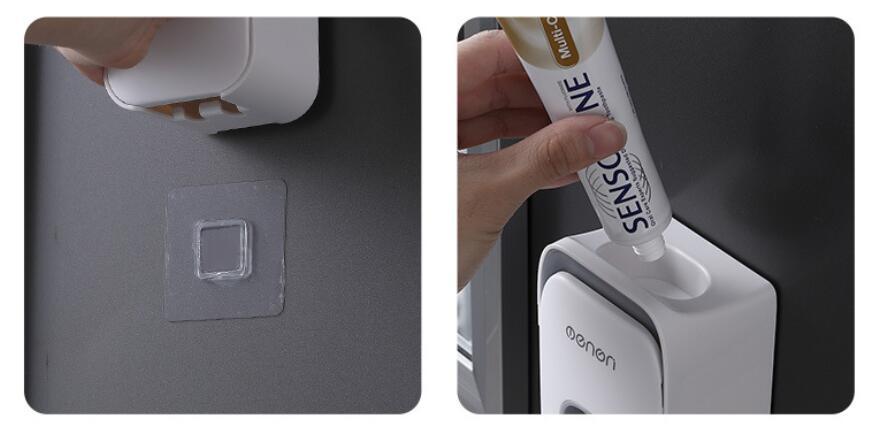 Automatic Toothpaste Dispenser – Hands-Free Wall-Mounted Toothpaste Squeezer
