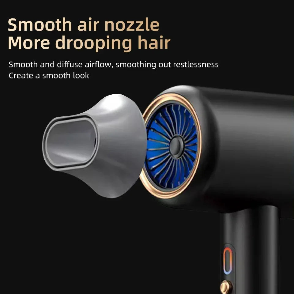 F33 Professional Hair Dryer 2400W – Hot & Cold Wind Ionic Salon Blow Dryer