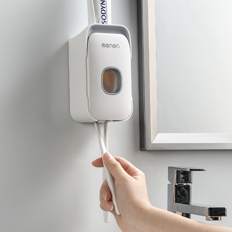 Automatic Toothpaste Dispenser – Hands-Free Wall-Mounted Toothpaste Squeezer