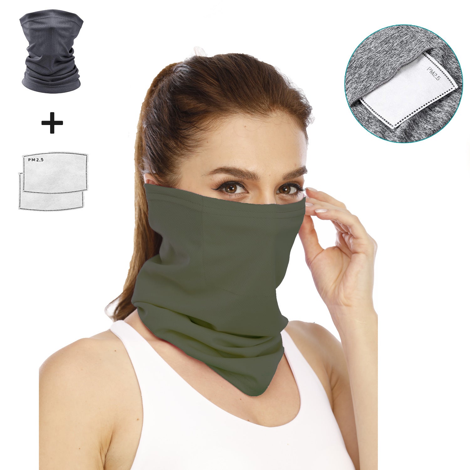 Ice Silk Riding Mask – Breathable Sports Scarf for Cycling, Fishing & Sun Protection