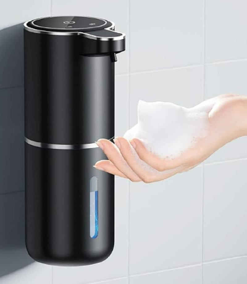 Automatic Foaming Soap Dispenser – Touchless 380ml USB Rechargeable 4-Level Foam Control