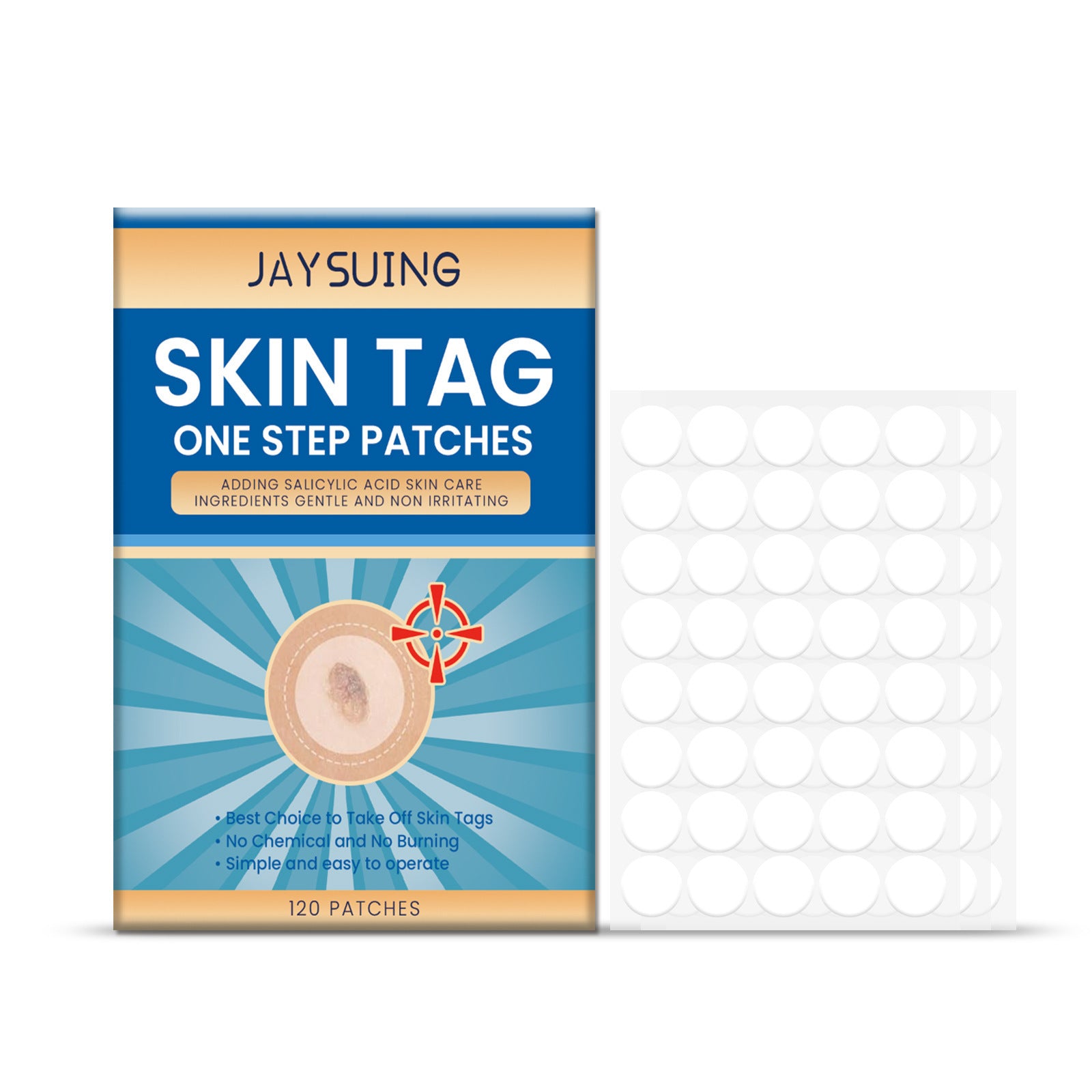 Skin Smooth Nursing Adhesive Bandage – Gentle Protective Patches (120 PCS)