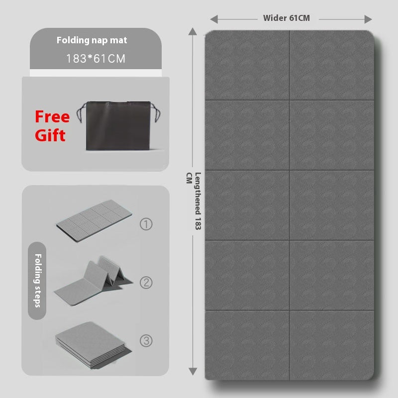 Foldable Yoga Mat – Thickened Non-Slip Fitness & Exercise Mat (Portable Design)