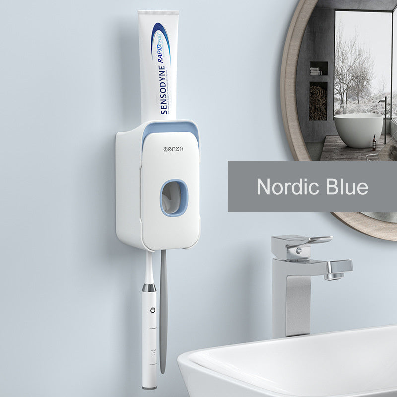 Automatic Toothpaste Dispenser – Hands-Free Wall-Mounted Toothpaste Squeezer