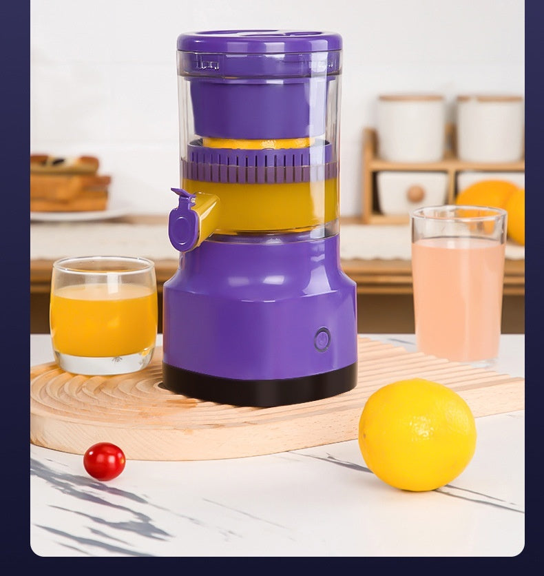 Electric Orange & Lemon Juicer – USB Rechargeable Dual-Battery Citrus Squeezer