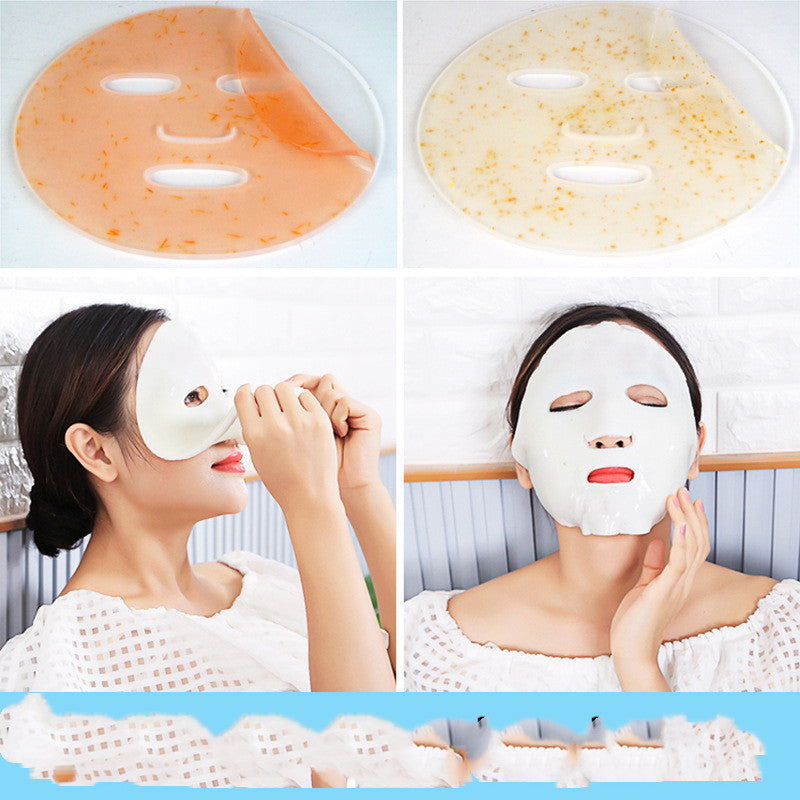 Mask Tray & Eye Mask Sheet – Reusable Cooling Eye & Face Care Pads
