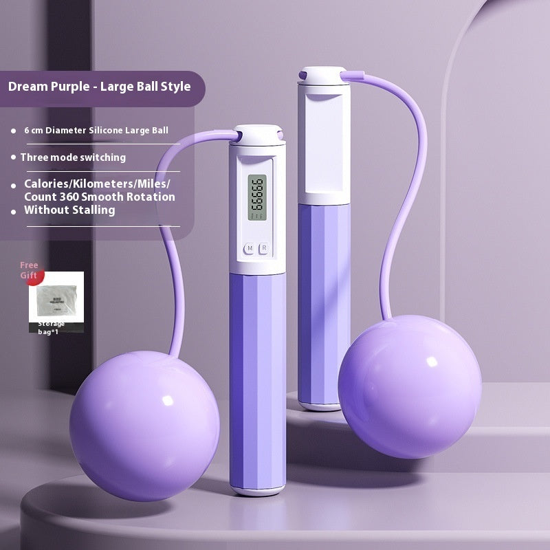 Smart Counting Skipping Rope – Digital Fitness Jump Rope with Calorie & Time Tracker