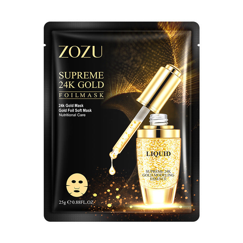 Gold Leaf Face Mask – Moisturizing & Hydrating Luxury Skincare Mask