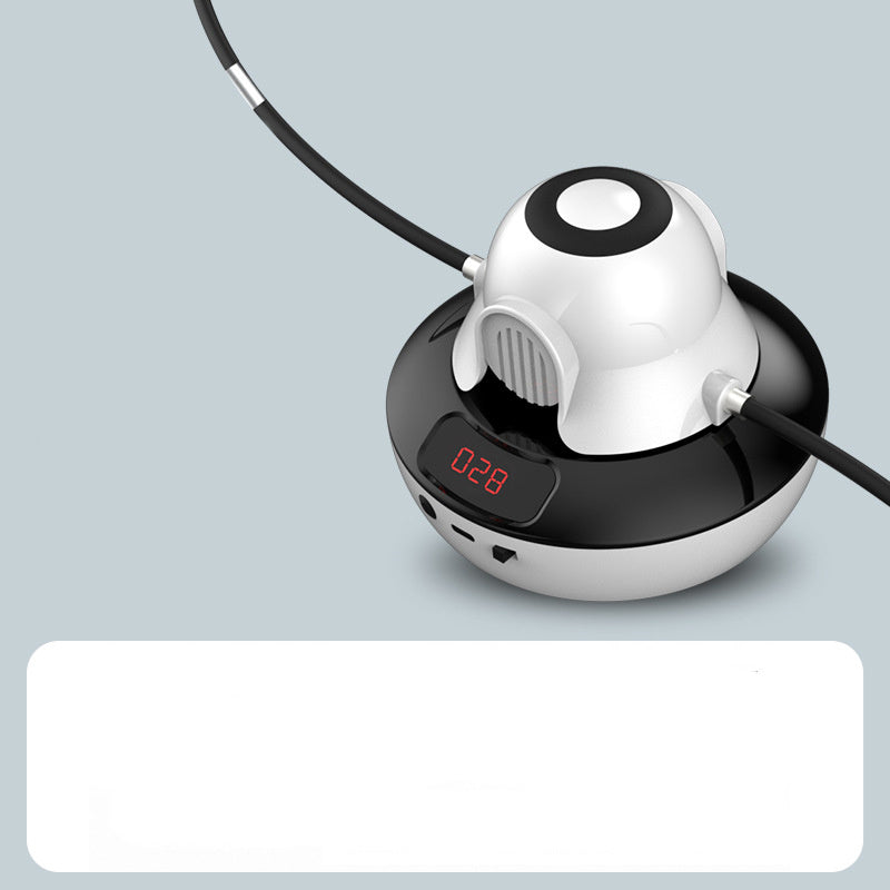 Home Smart Skipping Machine – Automatic Jump Rope Trainer with Digital Counter & USB Recharge