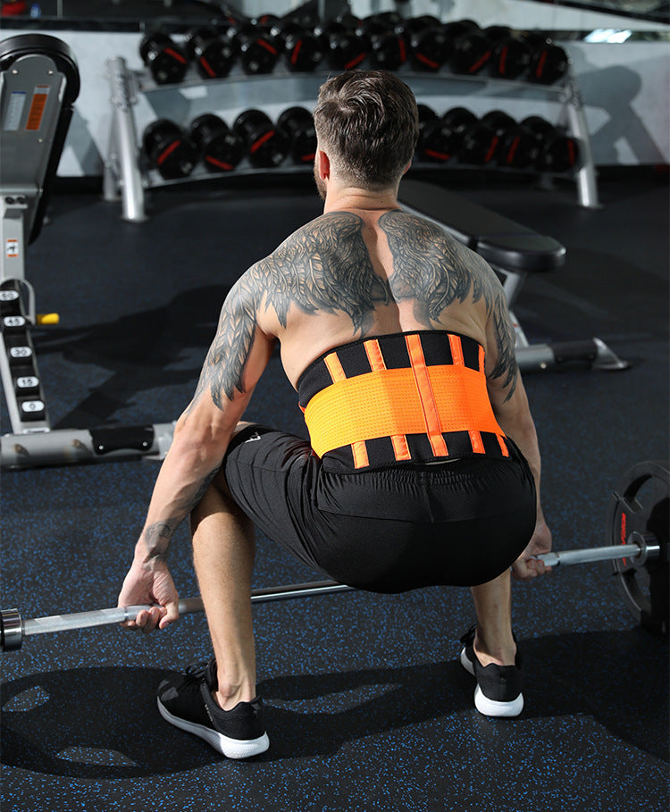 Sports Waist Belt – Breathable Strength & Posture Support for Weight Lifting & Training