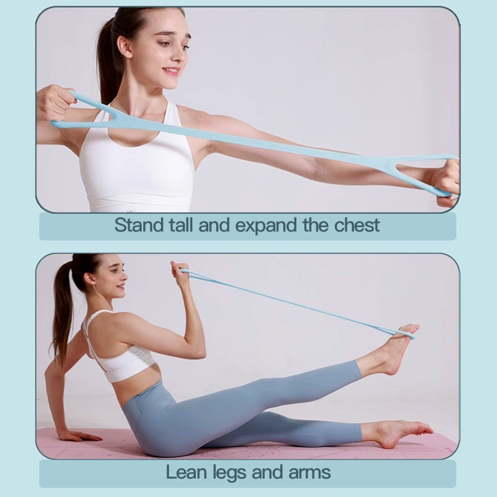 Resistance Bands Set for Legs & Booty – 3 Levels (Light, Medium, Heavy)