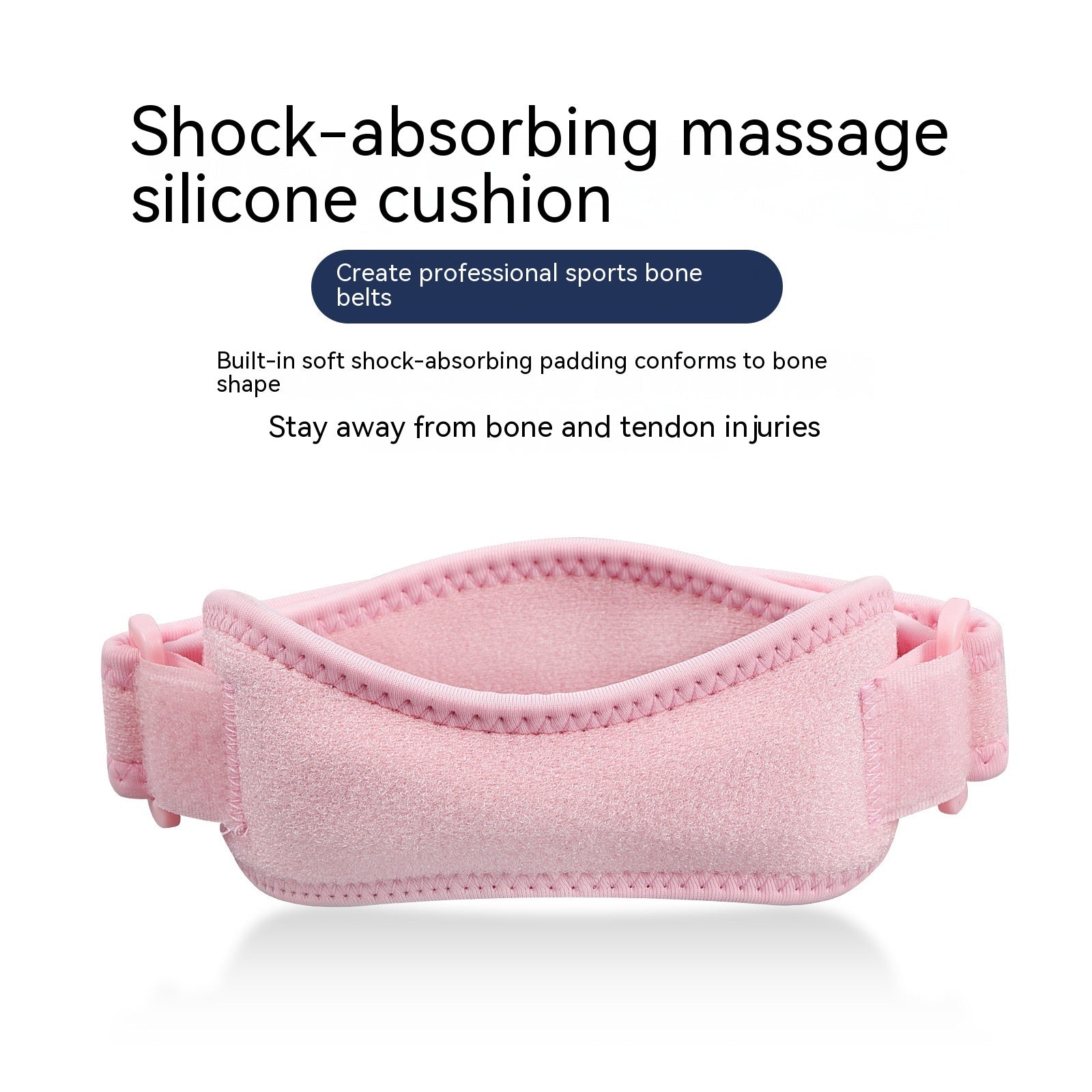 Adjustable Patella Knee Strap with Silicone Pad – Joint Support for Running & Workouts