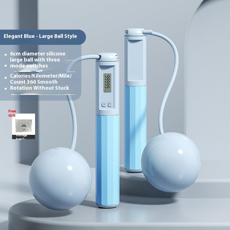 Smart Counting Skipping Rope – Digital Fitness Jump Rope with Calorie & Time Tracker