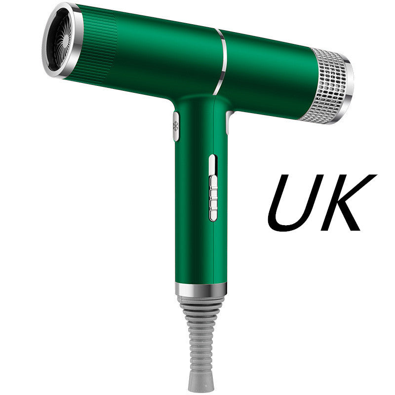 New Concept Hair Dryer – 2400W Ionic Household Dryer with Multiple Nozzles