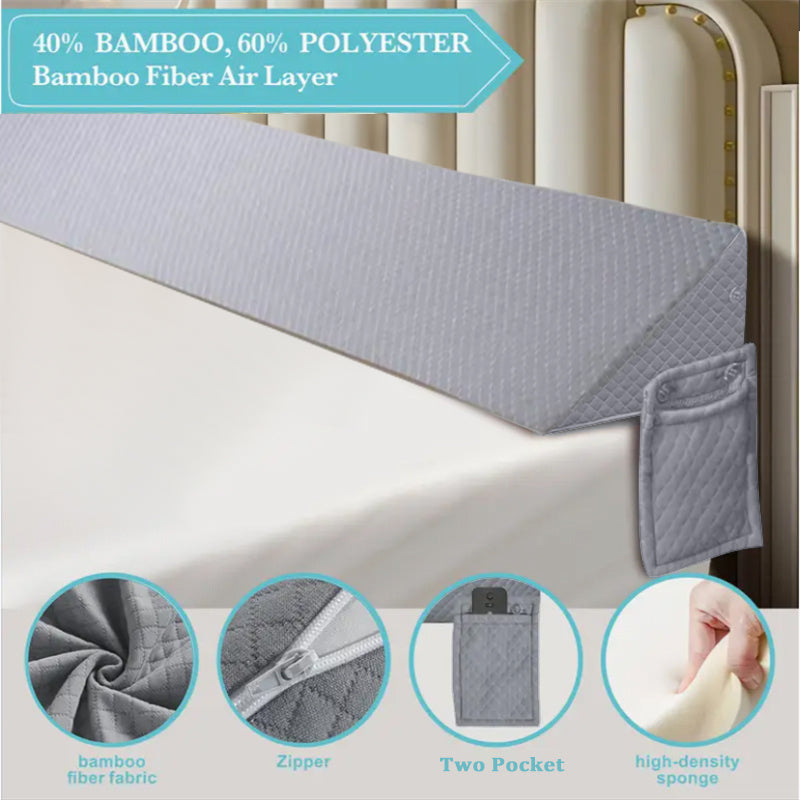 Air Layer Wedge Pillow – Breathable Ergonomic Support Cushion