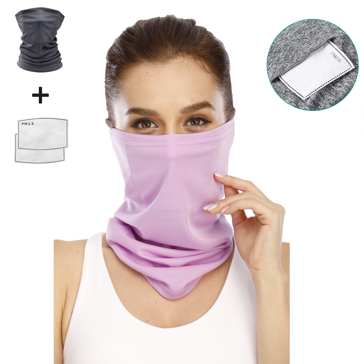 Ice Silk Riding Mask – Breathable Sports Scarf for Cycling, Fishing & Sun Protection