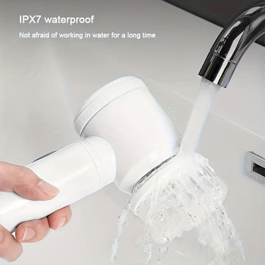 Electric Spin Cleaning Brush – USB Rechargeable Handheld Power Scrubber for Kitchen & Bathroom