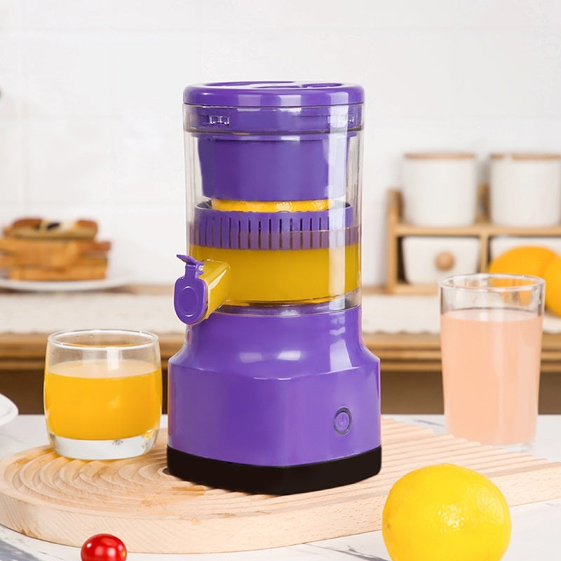 Electric Orange & Lemon Juicer – USB Rechargeable Dual-Battery Citrus Squeezer