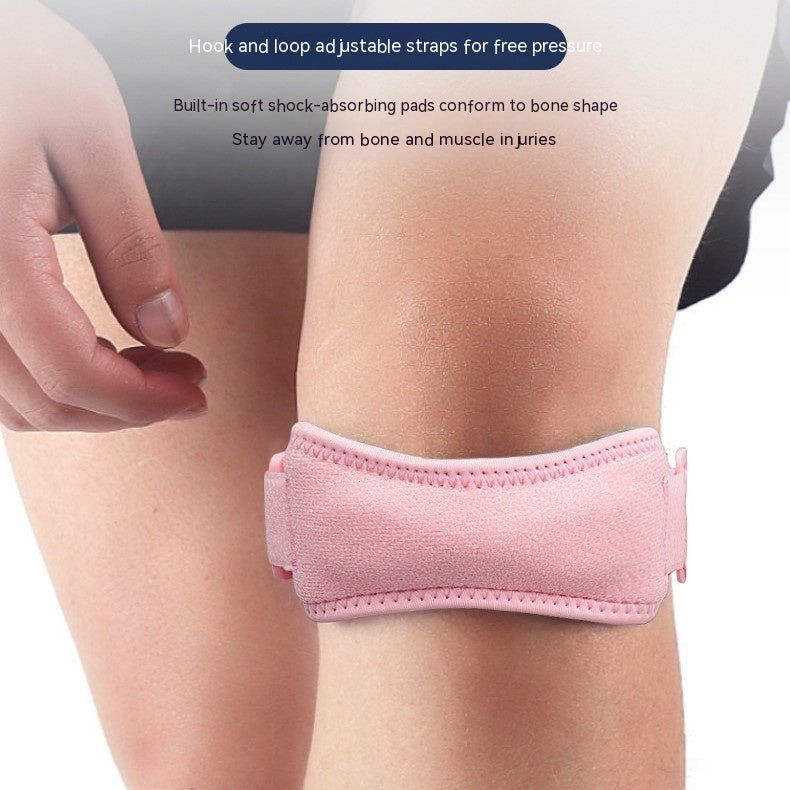 Adjustable Patella Knee Strap with Silicone Pad – Joint Support for Running & Workouts