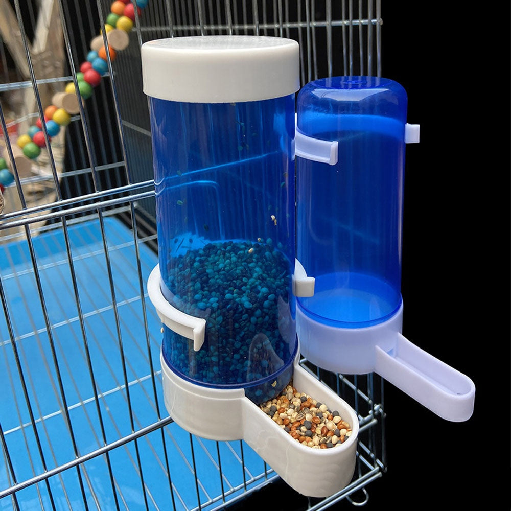 Automatic Bird Water Dispenser & Feeder – Easy-Clean Hanging Cage Drinker
