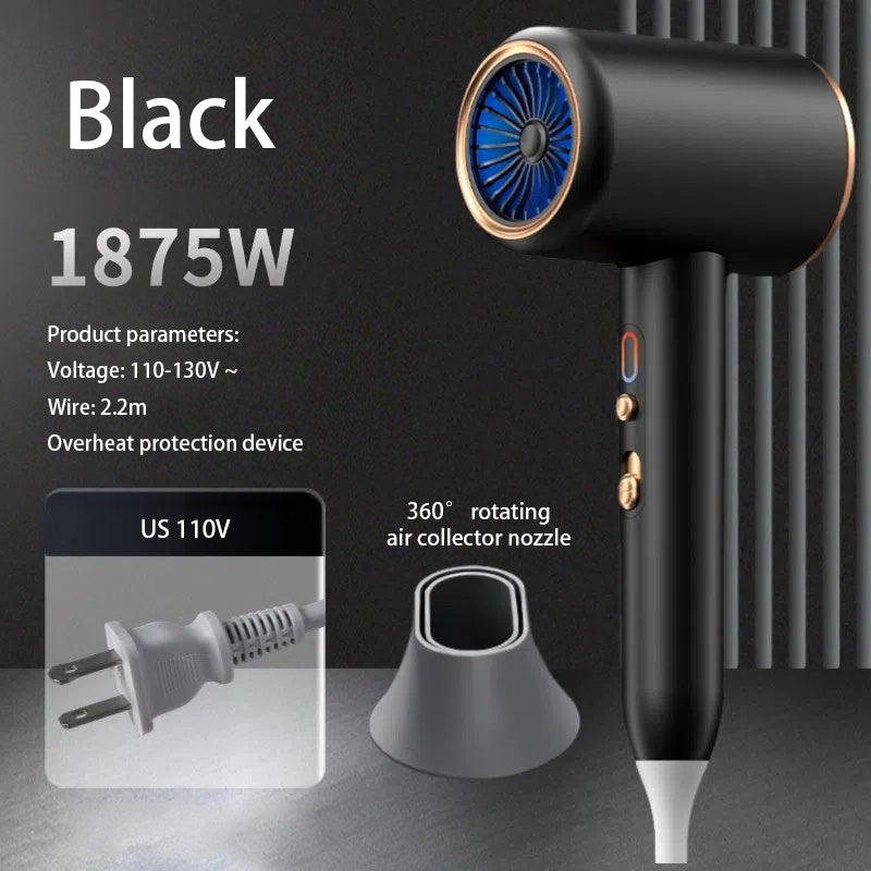 F33 Professional Hair Dryer 2400W – Hot & Cold Wind Ionic Salon Blow Dryer