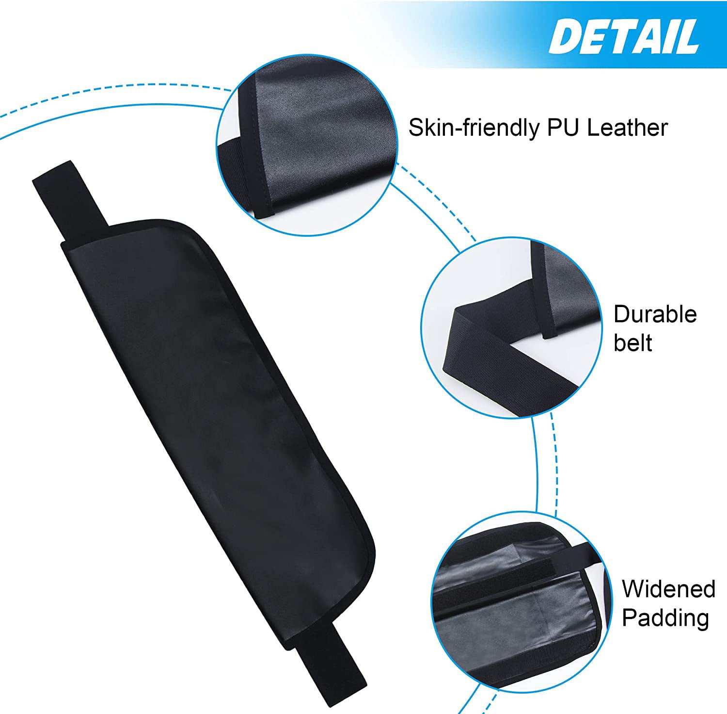 Hip Thrust Belt – Glute Bridge & Booty Training Belt (for Dumbbells & Kettlebells)