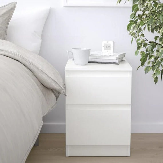 Hidden Storage Bedside Table with IC Lock – Secure & Modern