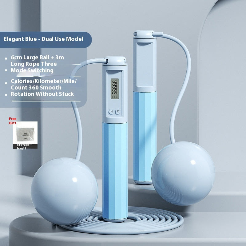 Smart Counting Skipping Rope – Digital Fitness Jump Rope with Calorie & Time Tracker