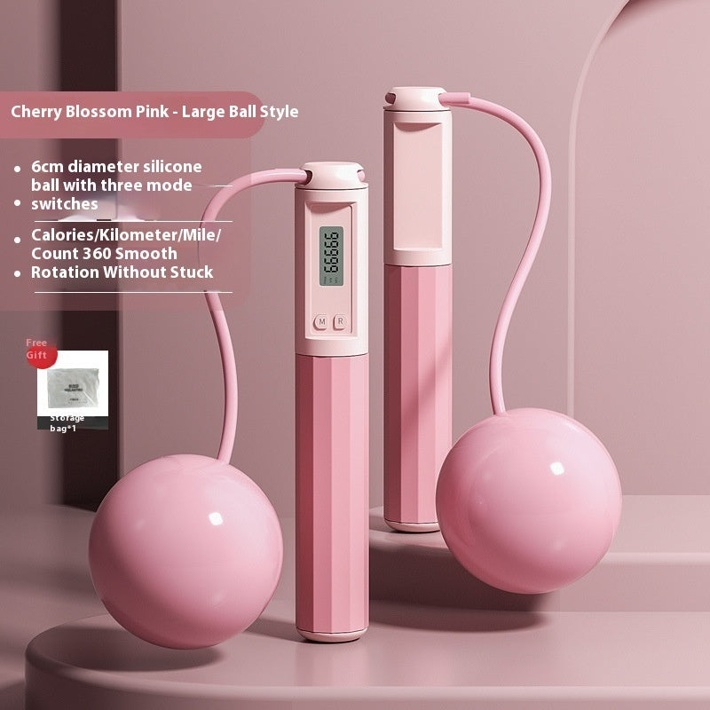 Smart Counting Skipping Rope – Digital Fitness Jump Rope with Calorie & Time Tracker
