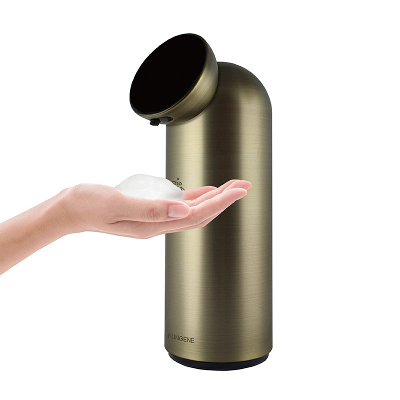 Intelligent Automatic Foaming Soap Dispenser – Luxury Metal Touchless Sensor with Adjustable Foam Levels